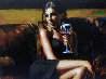 Red on Yellow III 2011 Limited Edition Print by Fabian Perez - 0 Red on Yellow III 2011 Limited Edition Print by Fabian Perez - 0