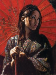Michiko 2 2006 Limited Edition Print - Fabian Perez Michiko 2 2006 Limited Edition Print - Fabian Perez