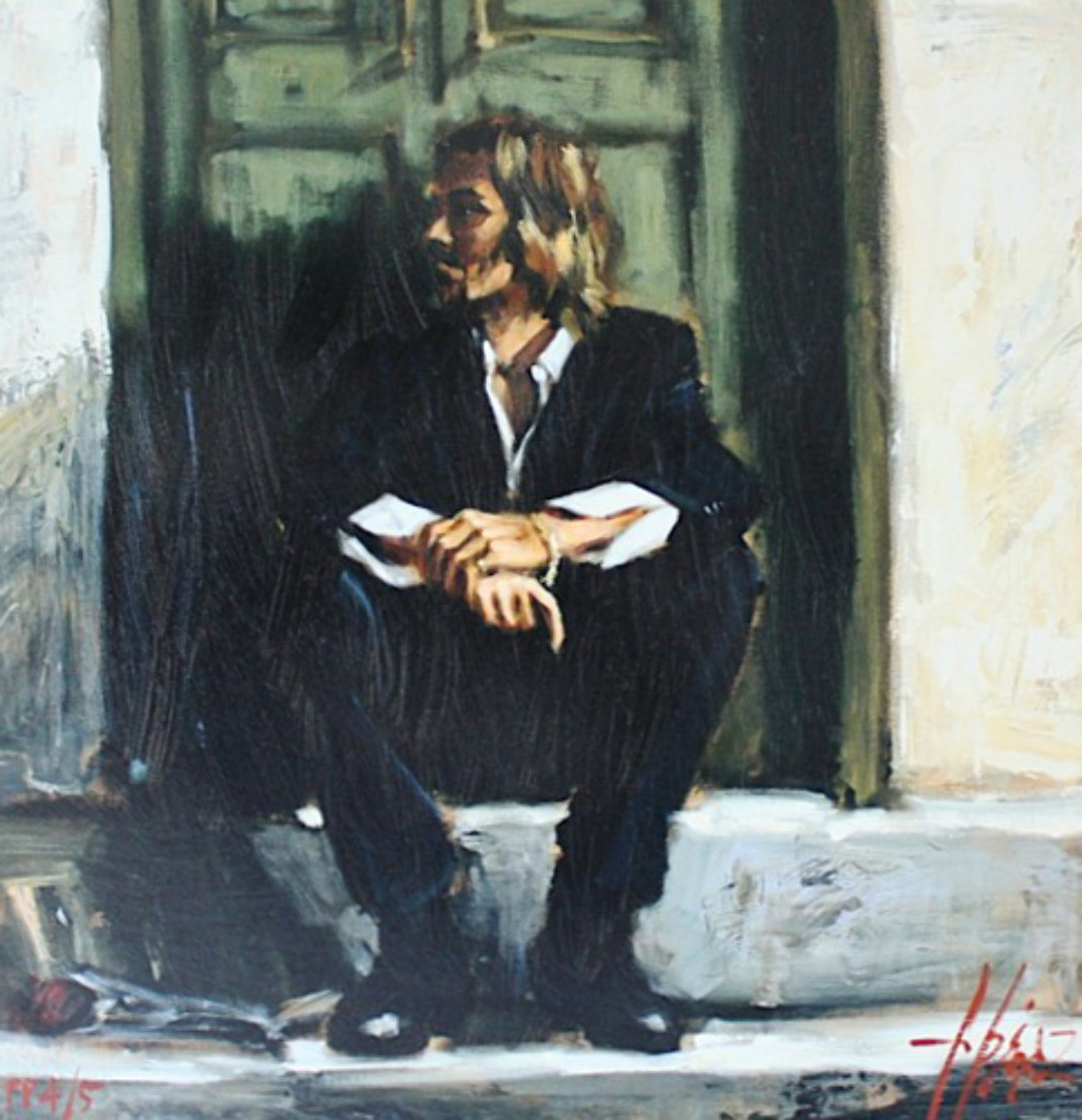Waiting For the Romance to Come Back PP Limited Edition Print by Fabian Perez Waiting For the Romance to Come Back PP Limited Edition Print by Fabian Perez