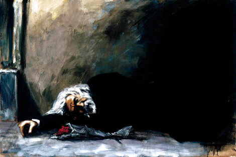 Waiting for the Romance to Come Back II Limited Edition Print - Fabian Perez