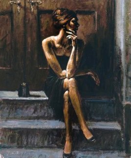 Black Purse AP 2005 Limited Edition Print - Fabian Perez Black Purse AP 2005 Limited Edition Print - Fabian Perez