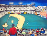Old Ball Game (Ebbets Field) 1993 Limited Edition Print by Linnea Pergola - 0