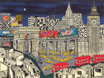 One World 1990 Limited Edition Print - Linnea Pergola One World 1990 Limited Edition Print - Linnea Pergola