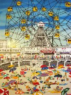 Wonder Wheel 1990 Limited Edition Print by Linnea Pergola - 0 Wonder Wheel 1990 Limited Edition Print by Linnea Pergola - 0