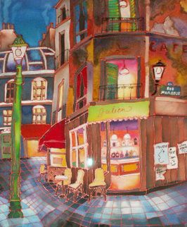 Julien 21x17 Original Painting - Linnea Pergola Julien 21x17 Original Painting - Linnea Pergola