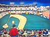Old Ball Game 1990 Huge —NYC Limited Edition Print by Linnea Pergola - 0