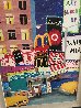 A Taste of Times Square 2001 30x24 - New York, NYC Original Painting by Linnea Pergola - 1