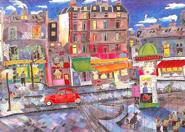 Le Petit Pont Limited Edition Print by Linnea Pergola Le Petit Pont Limited Edition Print by Linnea Pergola