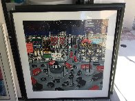 London 1943 Piccadilly Circus  PP 1990 Limited Edition Print by Linnea Pergola - 1
