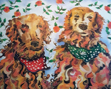 Beau And Blaze 2009 Limited Edition Print - Linnea Pergola Beau And Blaze 2009 Limited Edition Print - Linnea Pergola