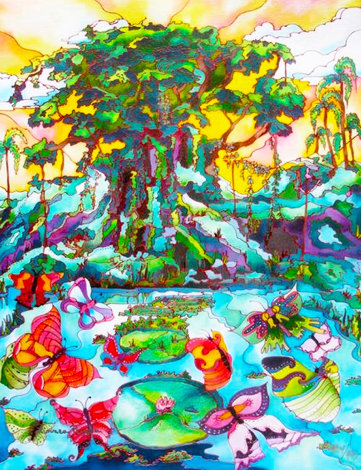Butterfly Cove II 2009 Limited Edition Print - Linnea Pergola