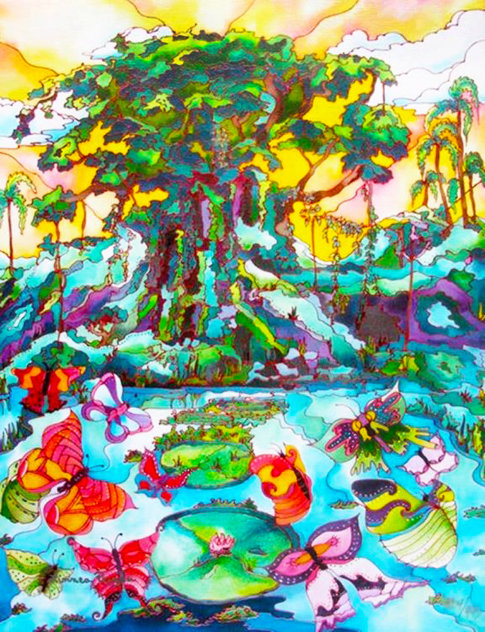 Butterfly Cove II 2009 Limited Edition Print by Linnea Pergola
