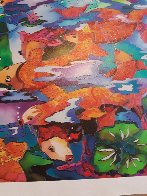 Frolicking Koi Fish 2009 Limited Edition Print by Linnea Pergola - 14 Frolicking Koi Fish 2009 Limited Edition Print by Linnea Pergola - 14
