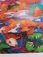 Frolicking Koi Fish 2009 Limited Edition Print by Linnea Pergola - 6 Frolicking Koi Fish 2009 Limited Edition Print by Linnea Pergola - 6