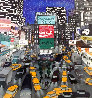 Signs of the Times 1990 - New York - NYC Times Square Limited Edition Print by Linnea Pergola - 0