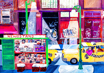Taxi Driver - Hershey Break 29x35 - Pennsylvania Original Painting - Linnea Pergola Taxi Driver - Hershey Break 29x35 - Pennsylvania Original Painting - Linnea Pergola