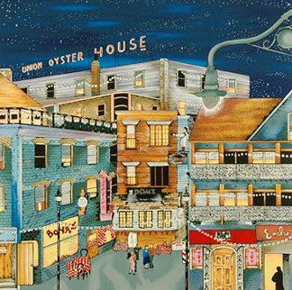 North End Night Out 1996 Limited Edition Print - Linnea Pergola