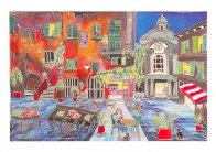 Le Petit Pont Suite of 4 Limited Edition Print by Linnea Pergola - 1 Le Petit Pont Suite of 4 Limited Edition Print by Linnea Pergola - 1
