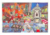 Le Petit Pont Suite of 4 Limited Edition Print by Linnea Pergola - 1 Le Petit Pont Suite of 4 Limited Edition Print by Linnea Pergola - 1