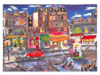 Le Petit Pont Suite of 4 Limited Edition Print by Linnea Pergola - 3 Le Petit Pont Suite of 4 Limited Edition Print by Linnea Pergola - 3