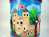 Favorite London Places 1985 23x13 Original Painting by Linnea Pergola - 8 Favorite London Places 1985 23x13 Original Painting by Linnea Pergola - 8
