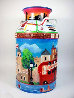 Favorite London Places 1985 23x13 Original Painting by Linnea Pergola - 7 Favorite London Places 1985 23x13 Original Painting by Linnea Pergola - 7