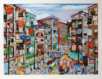 Soho Sights New York 1996 Limited Edition Print - Linnea Pergola Soho Sights New York 1996 Limited Edition Print - Linnea Pergola
