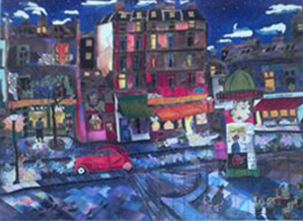 Le Petit Pont, Suite of 4 Lithographs Suite 2003 Limited Edition Print by Linnea Pergola Le Petit Pont, Suite of 4 Lithographs Suite 2003 Limited Edition Print by Linnea Pergola
