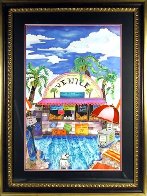 Venice Beach, California 43x30 Super Huge Original Painting by Linnea Pergola - 1 Venice Beach, California 43x30 Super Huge Original Painting by Linnea Pergola - 1