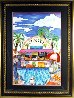 Venice Beach, California 43x30  Huge Original Painting by Linnea Pergola - 1