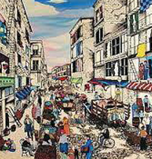 Mulberry Street, New York (Little Italy) Limited Edition Print - Linnea Pergola Mulberry Street, New York (Little Italy) Limited Edition Print - Linnea Pergola