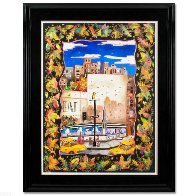 Fall in NYC 52x42 Super Huge Original Painting by Linnea Pergola - 1 Fall in NYC 52x42 Super Huge Original Painting by Linnea Pergola - 1