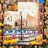 Fall in NYC 52x42 Huge - New York Original Painting by Linnea Pergola - 2