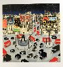 Piccadilly Square AP 1990 - London, Emgland Limited Edition Print by Linnea Pergola - 1