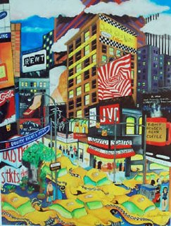 NY Frenzy 2008 Limited Edition Print - Linnea Pergola NY Frenzy 2008 Limited Edition Print - Linnea Pergola