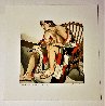 Hunzinger Chair And Wooden Swan 1995 Limited Edition Print by Philip Pearlstein - 1