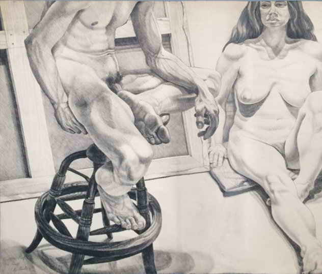 2 Models 1976 Limited Edition Print by Philip Pearlstein