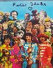 Beatles Sgt. Pepper's Lonely Hearts Club Band LP (Signed) 1990 w Remarque Other by Peter Blake - 3