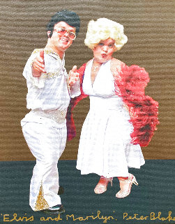 Elvis and Marilyn Unique 13x10 Limited Edition Print - Peter Blake Elvis and Marilyn Unique 13x10 Limited Edition Print - Peter Blake