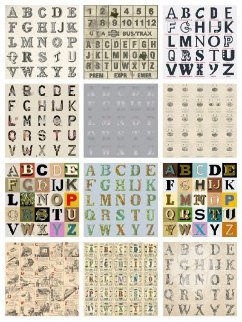 Appropriated Alphabets Portfolio of 12 Limited Edition Print - Peter Blake Appropriated Alphabets Portfolio of 12 Limited Edition Print - Peter Blake