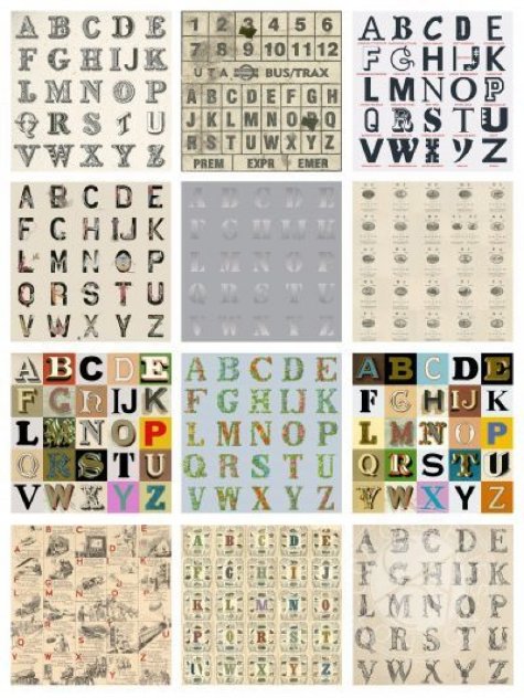 Appropriated Alphabets Portfolio of 12 Limited Edition Print by Peter Blake