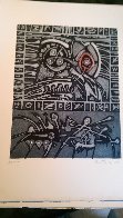A Genesis, Suite of 15 Etchings 1966 Limited Edition Print by Gabor Peterdi - 2 A Genesis, Suite of 15 Etchings 1966 Limited Edition Print by Gabor Peterdi - 2