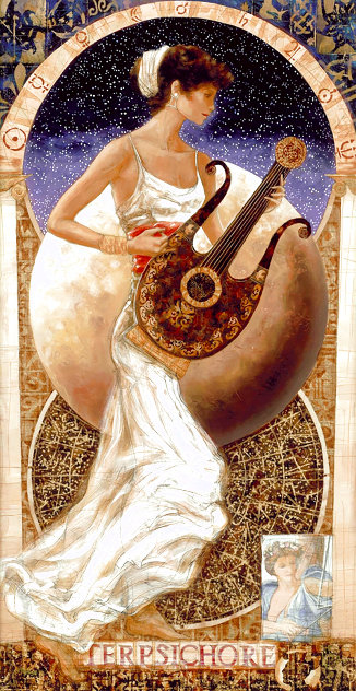 Terpsichore - Venus 2013 Embellished Limited Edition Print by Peter Nixon