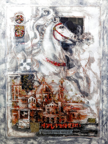Florentine Horse - Florence, Italy Limited Edition Print - Peter Nixon