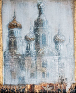 Evening St Petersburg, Russia 2009 24x22 Original Painting - Peter Nixon Evening St Petersburg, Russia 2009 24x22 Original Painting - Peter Nixon