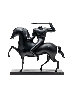Return Bronze Sculpture 2022 14 in Sculpture by Cleon Peterson - 0 Return Bronze Sculpture 2022 14 in Sculpture by Cleon Peterson - 0