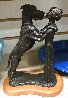 Shall We Dance Bronze Sculpture 2003 8 in - Great Dane Sculpture by Louise Peterson - 1