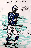 Untitled (Illegal Procedure) Unique Johnny Unitas 2000 Works on Paper (not prints) by Raymond Pettibon - 2
