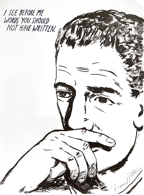 I See Before Me Words I Should Not Have Written 2004 Limited Edition Print by Raymond Pettibon