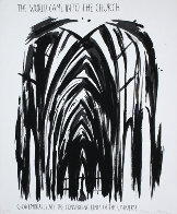 World Came into the Church PP 1990 Limited Edition Print by Raymond Pettibon - 0 World Came into the Church PP 1990 Limited Edition Print by Raymond Pettibon - 0